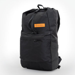 Daypack made from X-PAC VX21 fabric in black. Made in Australia