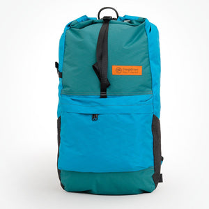 Daypack OB20 in green-teal, made by OrangeBrown in Australia.