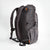 Sideview of OrangeBrown backpack OB30. Australian made backpack.