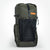 Dark green ultralight hiking backpack. Made from X-Pac VX21 in Australia by OrangeBrown. White background.