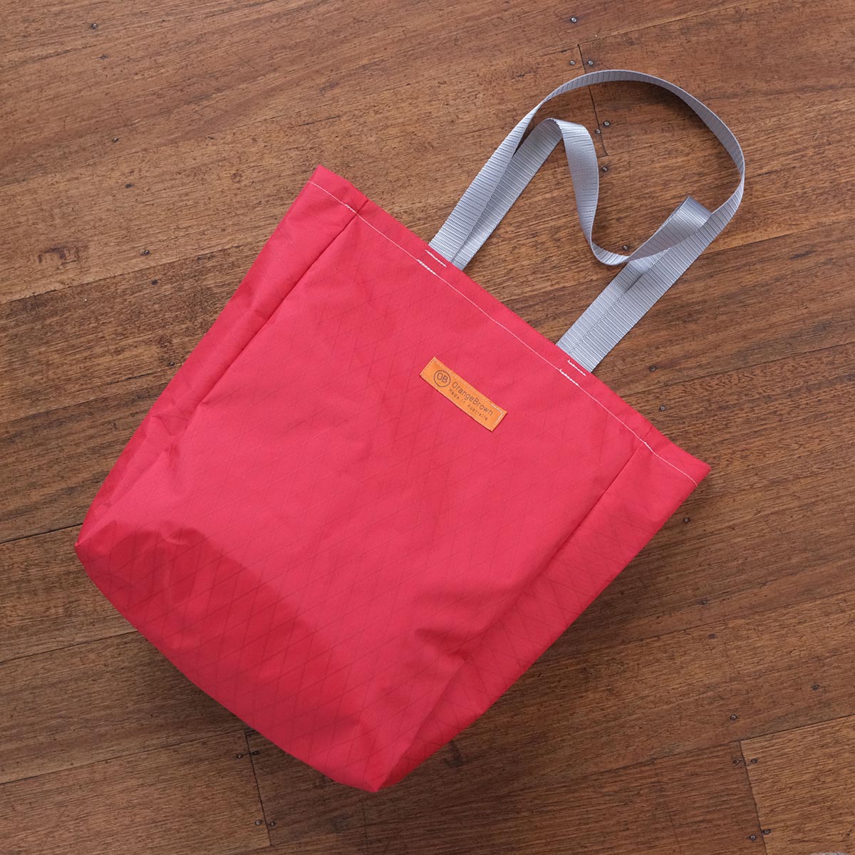 ‘The Bag’ by OrangeBrown. Tote, shopping or shoulder bag made from leftover hi-tech fabrics. Each bag is unique. Made in Australia.