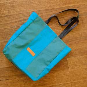 ‘The Bag’ by OrangeBrown. Tote, shopping or shoulder bag made from hi-tech fabrics. Each bag is unique. Made in Australia.