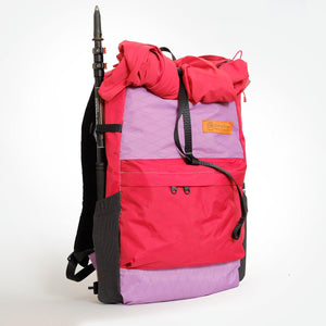 Backpack OB 20 - mulberry-red