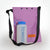 A shoulder bag made by OrangeBrown in Australia from pink/mulberry coloured X-Pac VX21 fabric.
