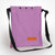 A shoulder bag made by OrangeBrown in Australia from pink/mulberry coloured X-Pac VX21 fabric