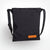 A black sling bag made by OrangeBrown in Australia.