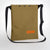 The OrangeBrown sling bag made from X-Pac X50 Tactical fabric  in colour khaki