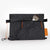 Sternum strap bag made from black Ultra 200 fabric for use on a backpack