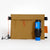 Coyote colour sternum strap bag made from X-Pac VX21 fabric. Sawyer Squeeze filter for size comparison.