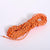 2mm thick Australian made high strength ultra-high-molecular-weight polyethylene core (UHMWPE) rope with a special hard wearing polyester cover in colour orange with black flecks.