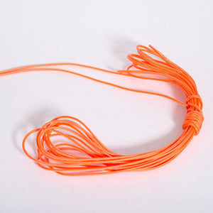 3mm thick Australian made high strength ultra-high-molecular-weight polyethylene core (UHMWPE) rope with a special hard wearing polyester cover in colour orange.