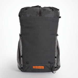 OrangeBrown backpack OB30.  A lightweight backpack with a stretch mesh front pocket. Made in Australia from Challenge Ultra fabrics.