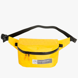 Fanny Pack OB 2.4. This Bum Bag is hand made from X-Pac VX21 in colour yellow by OrangeBrown.