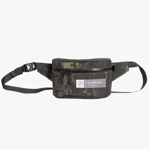 Fanny Pack for hiking and walking. This Bum Bag is hand made from X-Pac X50/VX21 in colour black camouflage by OrangeBrown.