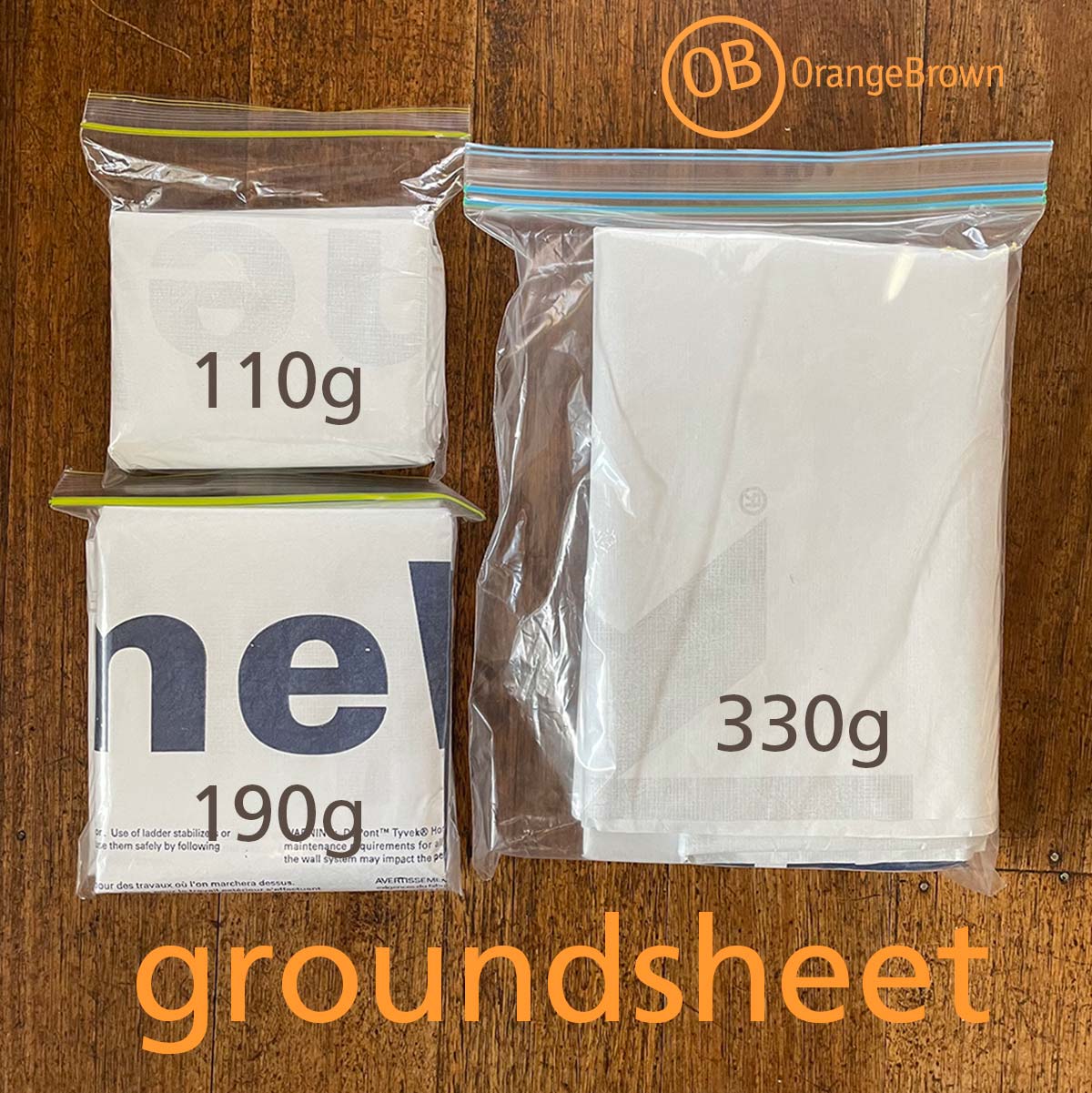 Tyvek Ground Cloth (by the foot)
